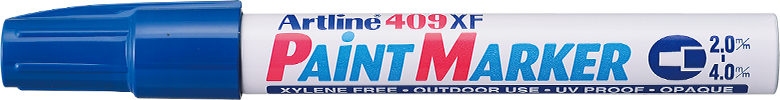 Artline409XF PAINTMARKER 2.0-4.0mm blue