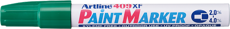 Artline409XF PAINTMARKER 2.0-4.0mm green