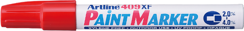 Artline409XF PAINTMARKER 2.0-4.0mm red
