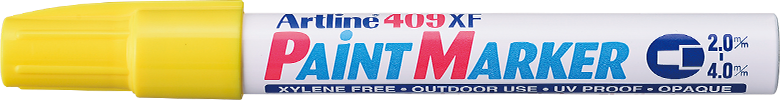 Artline409XF PAINTMARKER 2.0-4.0mm yellow