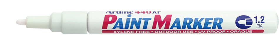 Artline440XF PAINTMARKER 1.2mm white