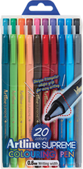 Supreme Coloring Pen 20-Pack