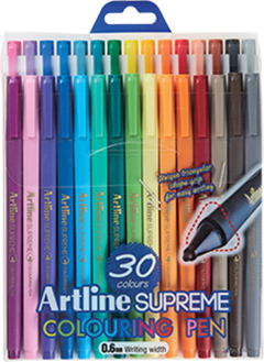 Supreme Coloring Pen 30-Pack
