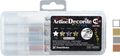 Decorite 1.0mm Bullet Nib Metallic Set 1 4-Pack