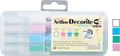 Decorite Brush Nib Pastel Set 4-Pack