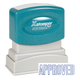 APPROVED Pre-Inked Xstamper Stock Stamp 1/2" x 1-5/8"