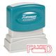 FAXED Pre-Inked Xstamper Stock Stamp 1/2" x 1-5/8"