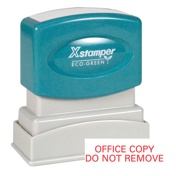 OFFICE COPY DO NOT REMOVE Pre-Inked Xstamper Stock Stamp 1/2" x 1-5/8"