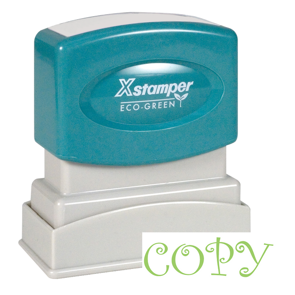 COPY Pre-Inked Xstamper Stock Stamp 1/2" x 1-5/8"
