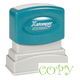 COPY Pre-Inked Xstamper Stock Stamp 1/2" x 1-5/8"