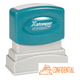 CONFIDENTIAL Pre-Inked Xstamper Stock Stamp 1/2" x 1-5/8"
