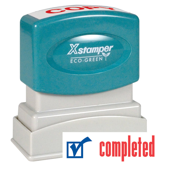 COMPLETED 2-Color Stock Stamp