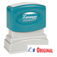 ORIGINAL Pre-Inked Xstamper Stock Stamp 1/2" x 1-5/8"