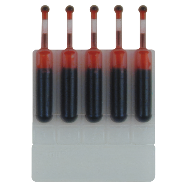Xstamper Refill Ink Cartridges for VersaDaters and Number Stamps, 5-Pack