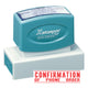 CONFIRMATION OF PHONE ORDER 1-Color Jumbo Stock Stamp