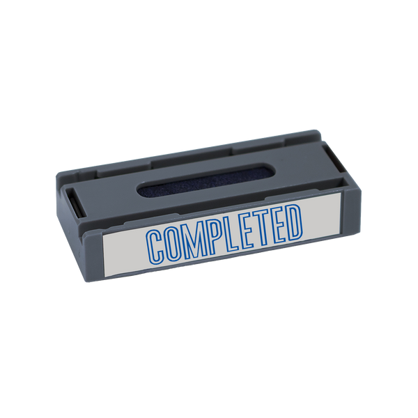 COMPLETED Pre-Inked Xstamper Stock Replacement Cartridge for Spin 'N Stamp 1/2" X 1-5/8"