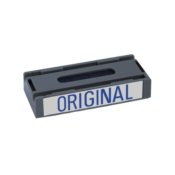 ORIGINAL Pre-Inked Xstamper Stock Replacement Cartridge for Spin 'N Stamp 1/2" X 1-5/8"