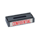 CONFIDENTIAL Pre-Inked Xstamper Stock Replacement Cartridge for Spin 'N Stamp 1/2" X 1-5/8"