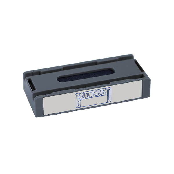 ENTERED Pre-Inked Xstamper Stock Replacement Cartridge for Spin 'N Stamp 1/2" X 1-5/8"