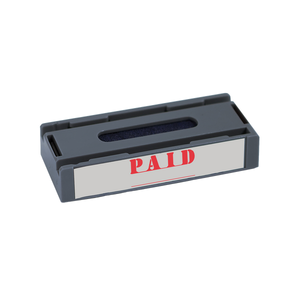 PAID Pre-Inked Xstamper Stock Replacement Cartridge for Spin 'N Stamp 1/2" X 1-5/8"