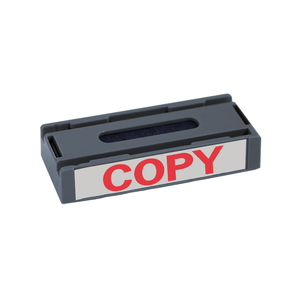 COPY Pre-Inked Xstamper Stock Replacement Cartridge for Spin 'N Stamp 1/2" X 1-5/8"