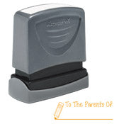 35152 'To The Parents Of' 1/2" x 1-5/8"