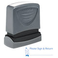 35154 'Please Sign & Return' 1/2" x 1-5/8"