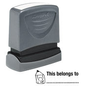 35159 'This Belongs To' 1/2" x 1-5/8"