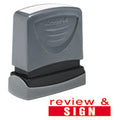 35171 'review & SIGN' 1/2" x 1-5/8"