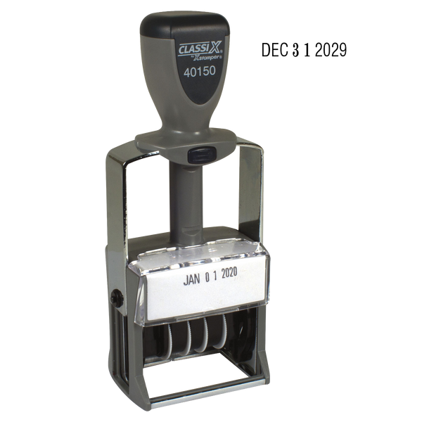 10-Year Date Stamp Size: 1.5 Self-Inking