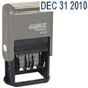 4-Yr Line Dater Size: 1.5 Plastic Self-Inking