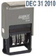 4-Yr Line Dater Size: 1.5 Plastic Self-Inking