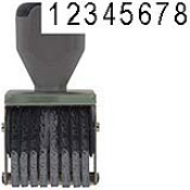 Number Stamp Size: 2 / 8-Band Traditional
