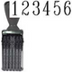 Number Stamp Size: 3 / 6-Band Traditional