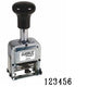 Number Stamp Size 1 / 6-Band Automatic Metal Self-Inking