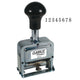 Number Stamp Size: 1 / 8-Band Metal Self-Inking Automatic