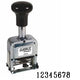 Number Stamp Size: 1 / 8-Band Metal Self-Inking Automatic