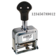 Automatic 12-Band Number Stamp, Metal, 1/4" x 1-5/8"