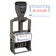 RECEIVED Dater 1" x 1-5/8" Steel Self-Inking
