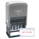 FAXED Dater 1" x 1-1/2" Plastic Self-Inking