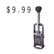 40350 Self-Inking Line Price Stamp 5-Band