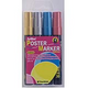 2mm Bullet 4PK Poster Markers (Metallic) EPP-4