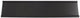 76106 2"x10" Aluminum Desk Holder Black