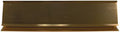 76202 2"x10" Aluminum Pedestal Desk Holder Gold