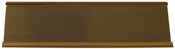 76211 2"x8" Aluminum Double-Sided Desk Holder Gold