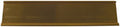 76215 2"x10" Aluminum Double-Sided Desk Holder Gold