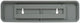 77102 2"x8" Designer Wall Holder Gray