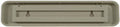 77106 2"x10" Designer Wall Holder Almond