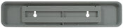 77108 2"x10" Designer Wall Holder Gray