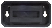 77110 2"x4" Designer Wall Holder Black